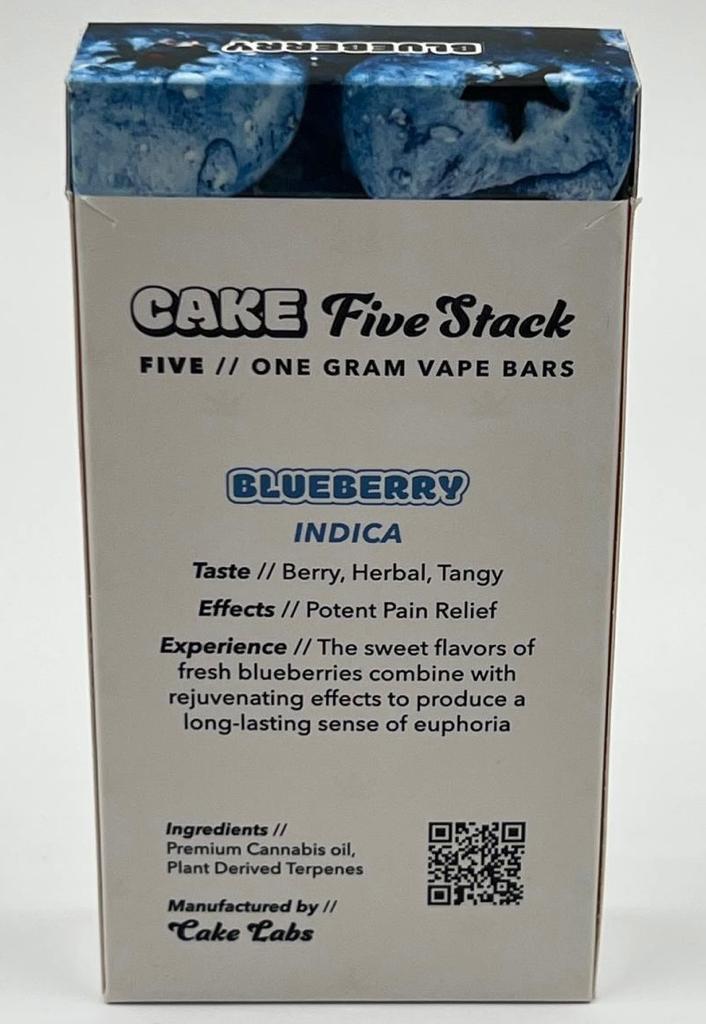 BlueBerry Cake Bar Disposable